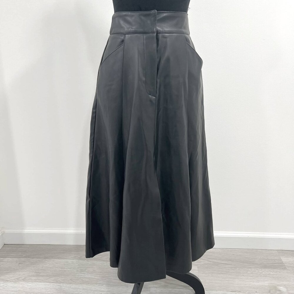 Zara Long Leather Skirt NWT